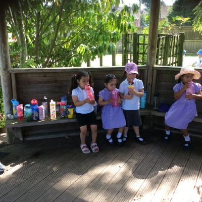 Summer fun in the shade