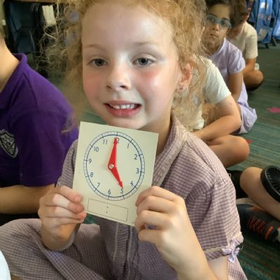 Telling the time