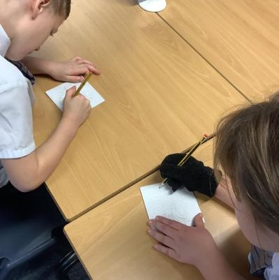 We have really enjoyed learning about Rangoli patterns and why they are important in Indian culture as part of our Spice Up Your Life topic.
