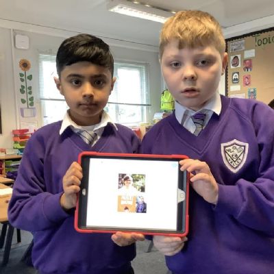 On World Book Day, we began with a trip to the library to enjoy some new books.